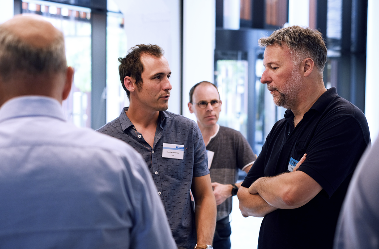Kwaliteitsprofessionals in gesprek op een Xelyo event